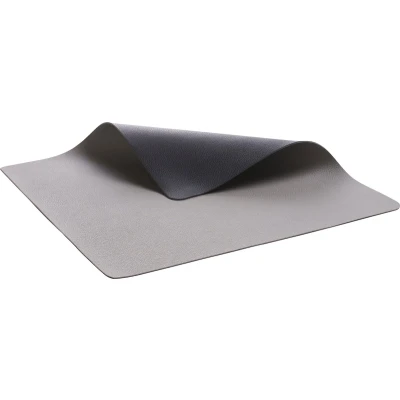 Afbeelding van Bitz Placemat 46x33 4 Stuks Black/grey