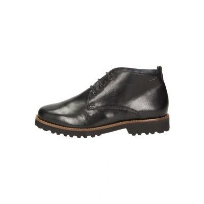Afbeelding van Sioux Meredith Veterboots, Dames, Maat: 35.5, Black Leer