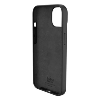 Afbeelding van Puro ICON Beschermhoes iPhone 14 Plus 6,7&quot; czarny/zwart IPC1467ICONBLK (Apple Plus), Smartphonehoes, Zwart