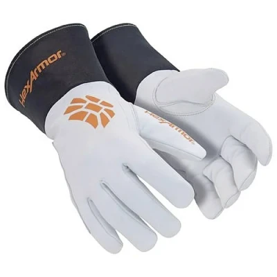 Afbeelding van HexArmor Chrome SLT 4062 6065507 Nappaleer Snijbeschermingshandschoen Maat (handschoen): 7 1 paar