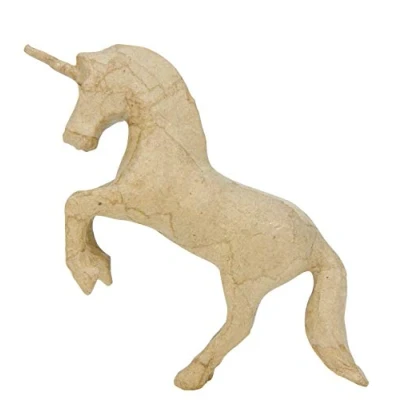 Image de Licorne en papier mâché 18 x 3 10 cm