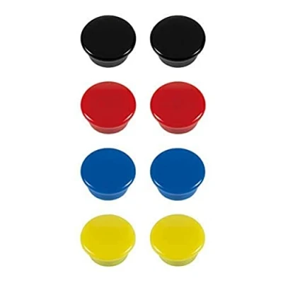 Afbeelding van Westcott Ac E10807 Magneet Assorti Pak À 8St. Ø 15X8Mm, 100G