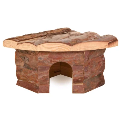 Afbeelding van Trixie Natural Living Hoekhuis Jesper S Kooi Accessoire 21x10x15 cm