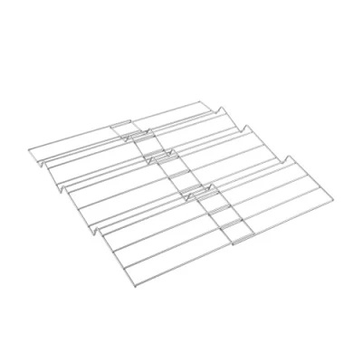 Image de Metaltex Étagère à épices extensible 4 niveaux X Pand 2 pcs argenté