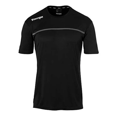Afbeelding van Kempa Emotion 2.0 Poly Shirt Zwart Antraciet Maat 3XL