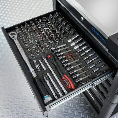 Afbeelding van Smoos® 120 delige dopsleutelset 1/2 opname Smoos Softmodule