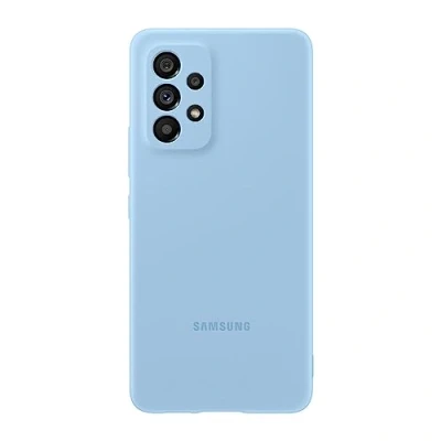 Image de Coque en silicone pour Samsung Galaxy A53 5G Bleu arctique