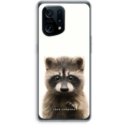 Afbeelding van Case Company® hoesje geschikt voor Oppo Find X5 Rocco Soft Cover Telefoonhoesje Bescherming aan alle Kanten en Schermrand
