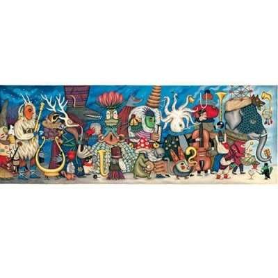 Afbeelding van Djeco puzzel fantasie orkest (500st)
