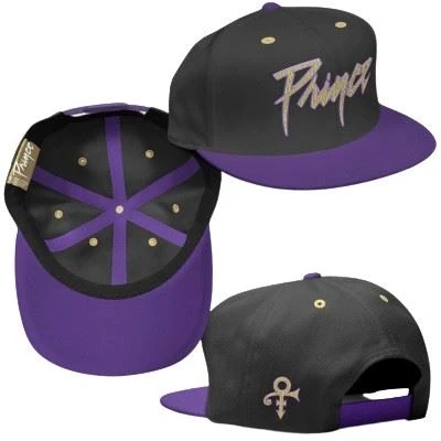 Image de Casquette Prince Logo Doré et Symbole