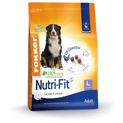 Afbeelding van 3x Fokker Dog Nutri Fit L 2,5 kg