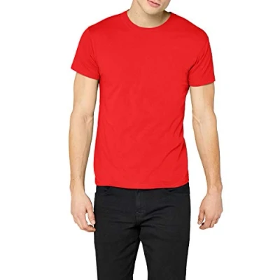 Afbeelding van Fruit of the Loom Opvallend T shirt voor heren, Rood