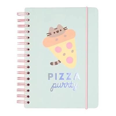 Image de CARNET COUVERTURE RIGIDE A5 PUSHEEN FOODIE COLLECTION