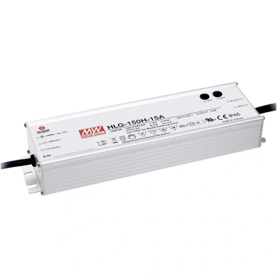 Afbeelding van Mean Well HLG 150H 42A LED driver, transformator Constante spanning, stroomsterkte 151 W 3.6 A 42 V/DC PFC schakeling, Overbelastingsbescherming,