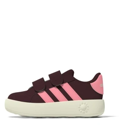 Afbeelding van adidas Grand Court 2.0 Shoes Kids Sneakers, uniseks, kinderen, Aurora Ruby/Bliss Roze/Off White