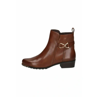 Afbeelding van Caprice Bottes tendance pour femme 9 25403 45 Cognac Nappa Taille 40,5 EU, Nappa., 40.5 EU
