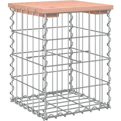 Afbeelding van Tuinbank schanskorfontwerp 33x31x42 cm massief douglashout