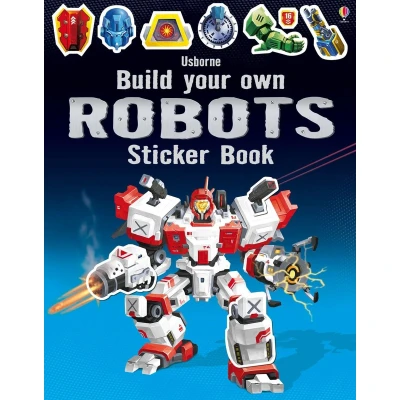 Afbeelding van Build Your Own Robots Sticker Book