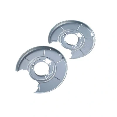Afbeelding van 2 x afdekplaat, spatbescherming, ankerplaat, remschijf links rechts, compatibel met 3 serie E36 E46 Z4 E85 1990 2009 1160643
