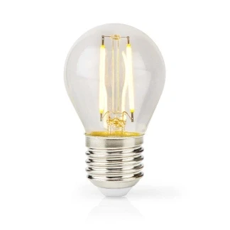 Afbeelding van LED lamp E27 Kogel Nedis (4.5W, 470lm, 2700K, Dimbaar)