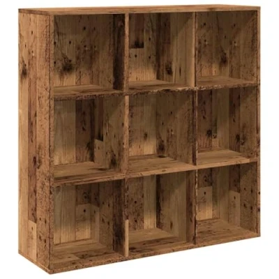 Image de vidaXL Armoire à livres vieux bois 98x29x97,5 cm855968