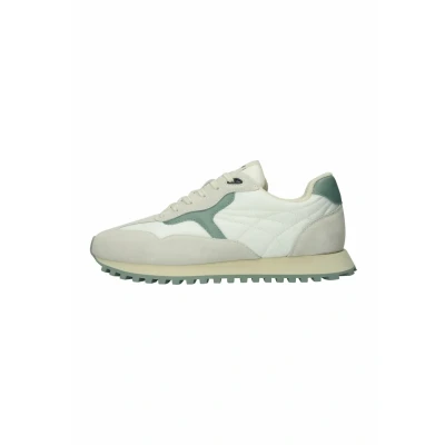 Afbeelding van Blackstone SCORIA LEGEND white Green Milieu Runner Sneaker Man Off Maat: 41