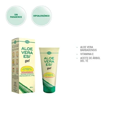 Afbeelding van ESI Aloë Vera Gel met vitamine E en theeboomolie, 200 ml