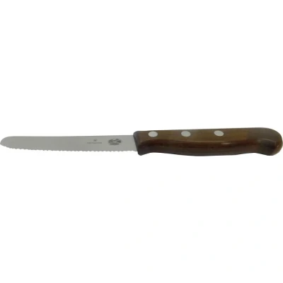 Afbeelding van Victorinox Wood tafel /tomatenmes 11cm gekarteld rvs/esdoornhout