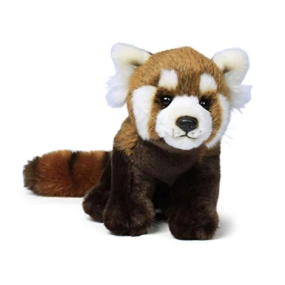 Afbeelding van WWF Pluche dier WWF14790, rode panda (23 cm), realistisch design, superzacht, ontworpen om te knuffelen en lief hebben, handwas mogelijk
