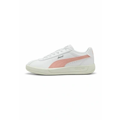 Afbeelding van Puma CLUB Sneakers laag, Dames, Maat: 35.5, White black silver Kunststof/ textiel