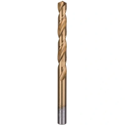 Afbeelding van Bosch Accessories 2609255109 HSS Metaal spiraalboor 10 mm Gezamenlijke lengte 133 TiN DIN 338 Cilinderschacht 1 stuk(s)