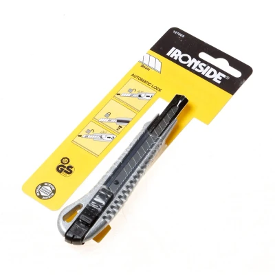 Afbeelding van Ironside Afbreekmes autolock 9mm metaal