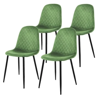 Afbeelding van Set van 4 eetkamerstoelen Wisk velvet ML Design