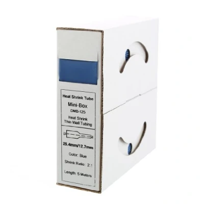 Afbeelding van Offgridtec Krimpslang blauw 5 m 25,4 mm &gt; 12,7