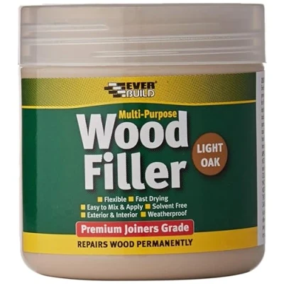 Afbeelding van Everbuild Multifunctionele vulfles van licht eiken 250 ml