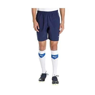 Afbeelding van puma Teamliga Sideline Trainings Korte broeken peacoatpuma blackpumawhite, Heren, Maat: Small, Peacoat black pumawhite