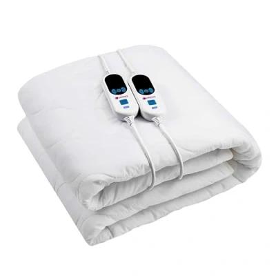 Image de Chauffe matelas Pekatherm doublé en coton 150 W Blanc