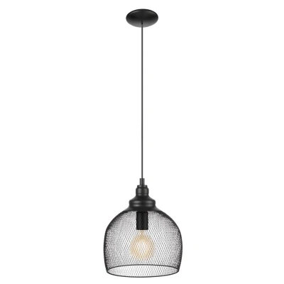 Afbeelding van hanglamp Straiton Zwart Ø28 cm Staal EGLO