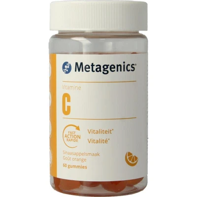 Afbeelding van Metagenics Vitamine C Gummies Sinaasappel 60ST