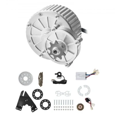 Image de VEVOR Kit moteur électrique balais 450 W 36 V 3000 tr/min accélérateur au pouce