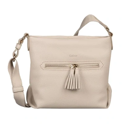 Afbeelding van Gabor Dames Handtass Anthina Cross Bag M Off White BEIGE One Size