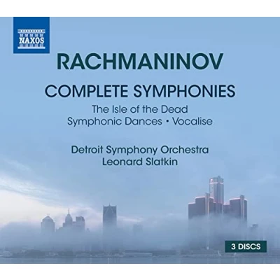 Afbeelding van Detroit Symphony Orchestra, Leonard Slatkin Rachmaninov: Complete Symphonies Nos. 1 3 (3 CD)