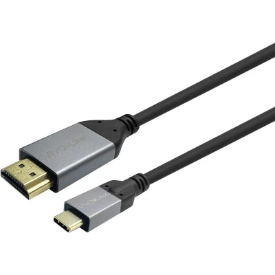Afbeelding van Vivolink PROUSBCHDMIMM7.5 tussenstuk voor kabels USB C HDMI Zwart