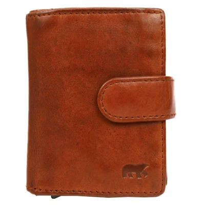 Afbeelding van Bear Design Pasjeshouders Bobby cognac