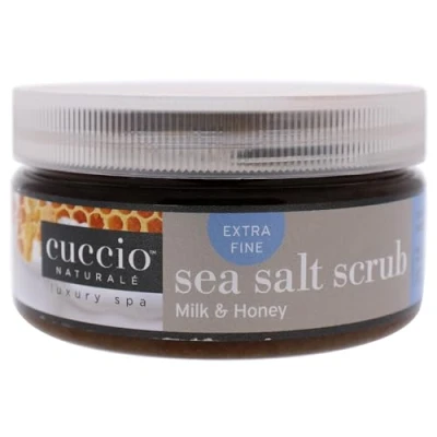 Afbeelding van Cuccio Bodycrème Sea salt Scrub Milk &amp; Honey 240 gr