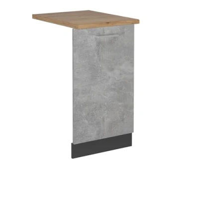 Afbeelding van Vicco R Line Vaatwasser deksel 45 cm , WB Eik Beton