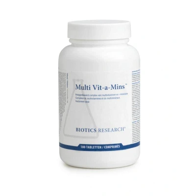 Afbeelding van Biotics Multi Vit a Mins Tabletten 180TB