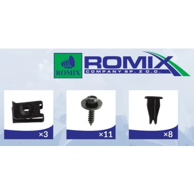 Afbeelding van ROMIX 91001 Binnenspatscherm Spatbord, Binnen BMW: 3 Convertible