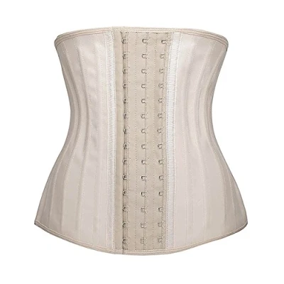 Afbeelding van YIANNA Slankheidsgordel voor dames, platte buik, latex, korset, afslankheidstrainer, sport, figuurvormend
