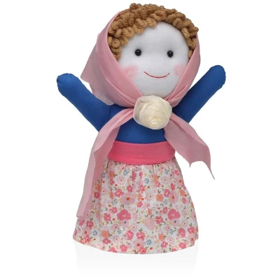 Afbeelding van Deurhouder Versa MARIJAIA Katoen Textiel 13 x 30 24 cm